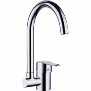 Lila – bateria zlewozmywakowa stojąca ze składaną wylewką U