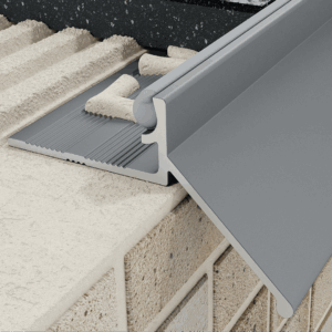 Profil K okapowy 8 mm, szerokość 15 mm długość 250 cm, aluminiowy, anodowany grafitowy