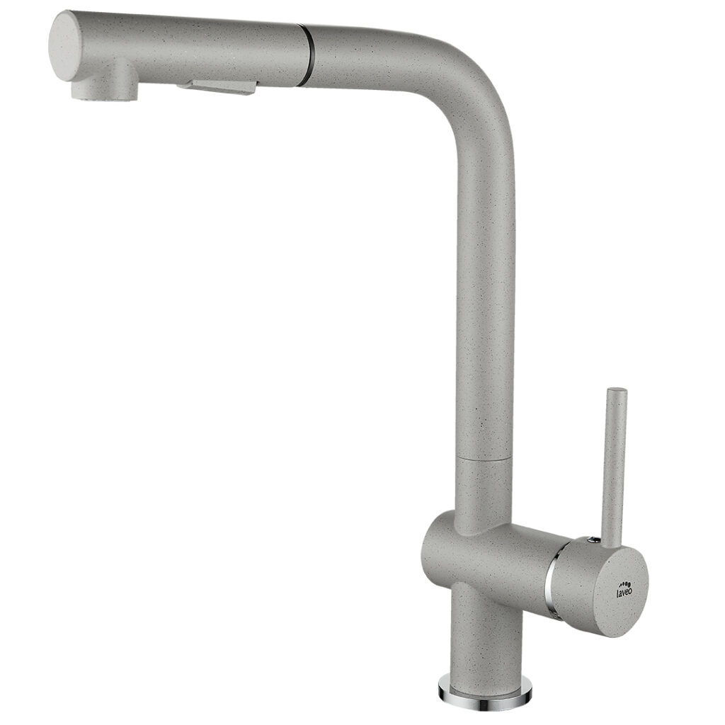 Luna – bateria zlewozmywakowa stojąca z wyciąganą wylewką