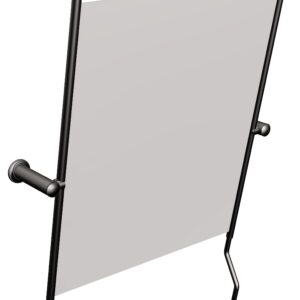 Lustro uchylne z rączką ANDEX Bez Barier 809NG czarny