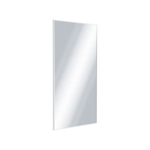Kuadro lustro łazienkowe 100×50 cm prostokątne, biały mat