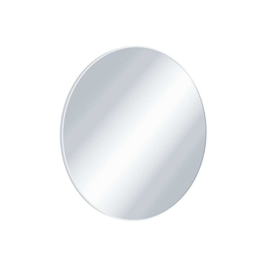 Virro lustro łazienkowe 60 cm okrągłe, biały mat