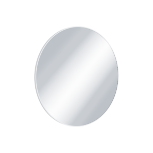Virro lustro łazienkowe 60 cm okrągłe, biały mat