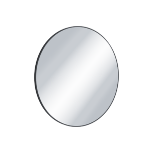 Virro lustro łazienkowe 60 cm okrągłe, czarny mat