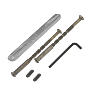 Zestaw montażowy do klamek z trzpieniem 120 mm