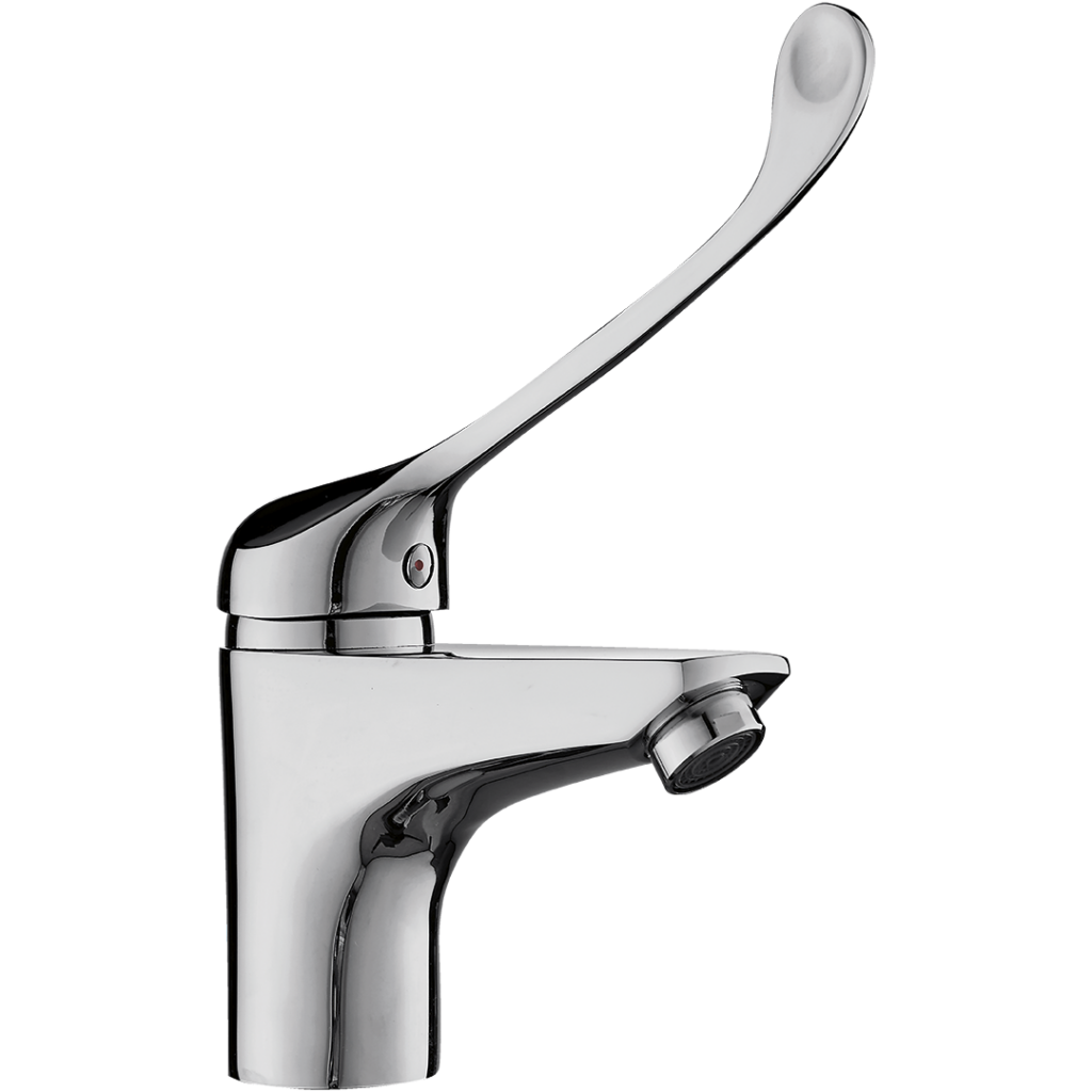 MADERA bateria umywalkowa stojąca z dźwignią medyczną