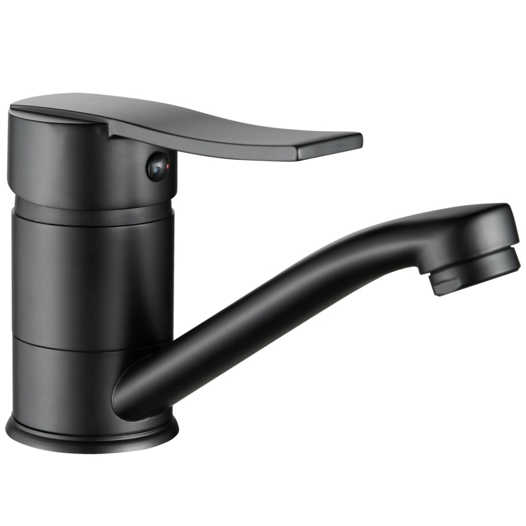 MADERA bateria umywalkowa stojąca z ruchomą wylewką