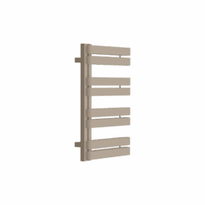Meteor Side grzejnik łazienkowy asymetryczny 72×50 cm, cappuccino