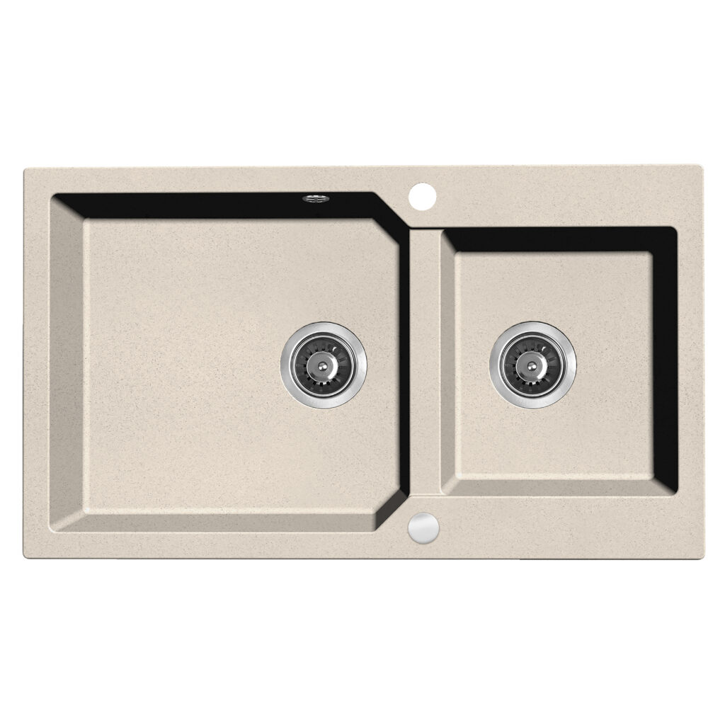 Milos – zlewozmywak 2-komorowy