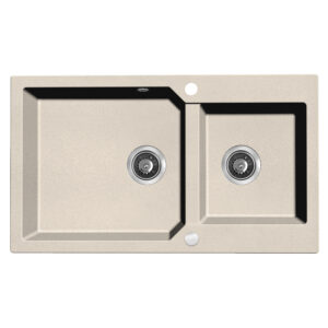 Milos – zlewozmywak 2-komorowy