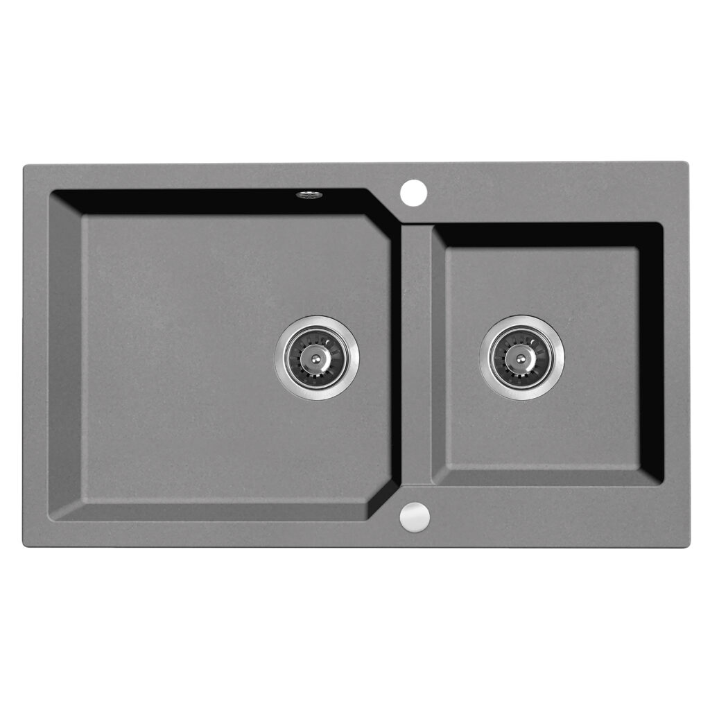 Milos – zlewozmywak 2-komorowy