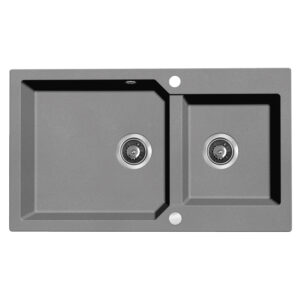 Milos – zlewozmywak 2-komorowy