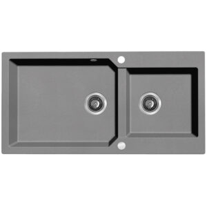 Milos – zlewozmywak 2-komorowy