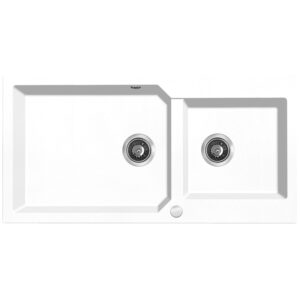 Milos – zlewozmywak 2-komorowy