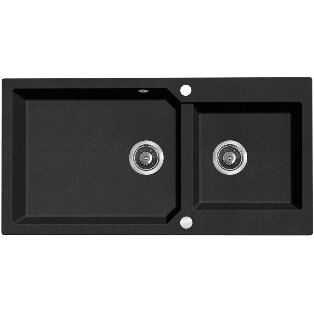 Milos – zlewozmywak 2-komorowy