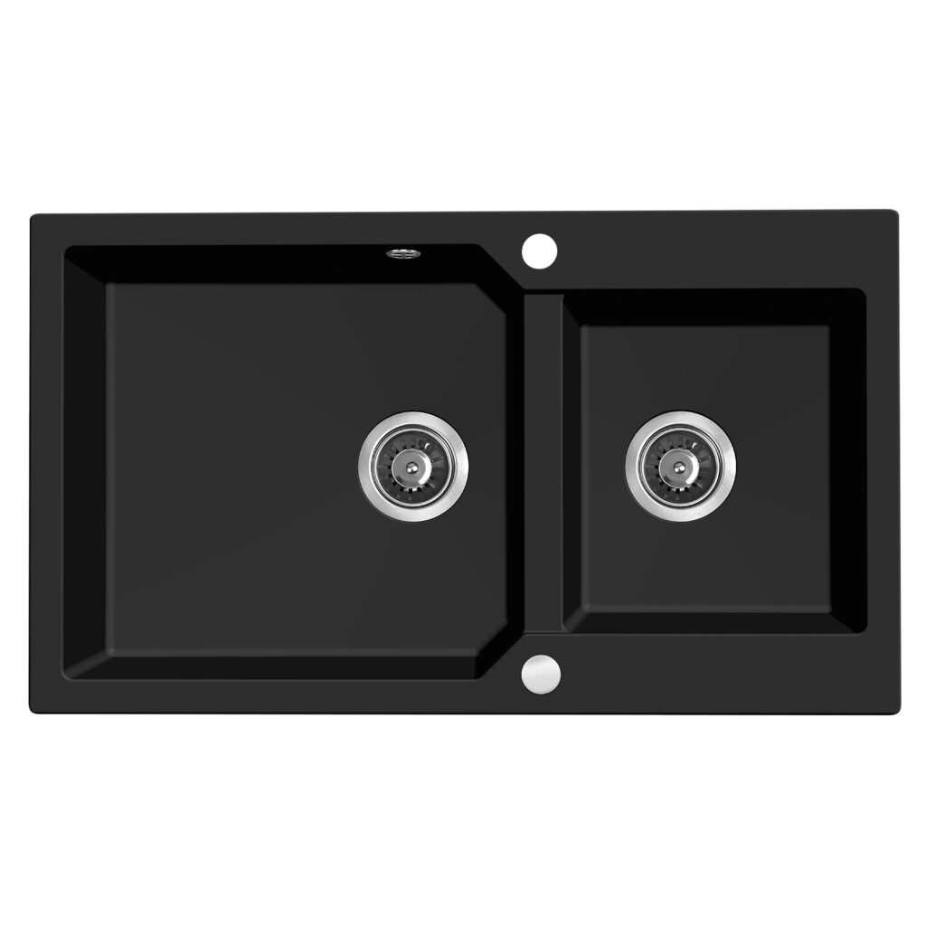 Milos – zlewozmywak 2-komorowy