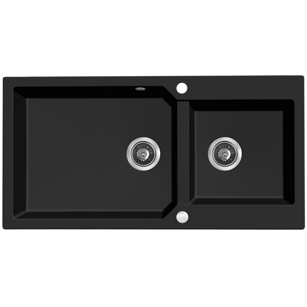 Milos – zlewozmywak 2-komorowy