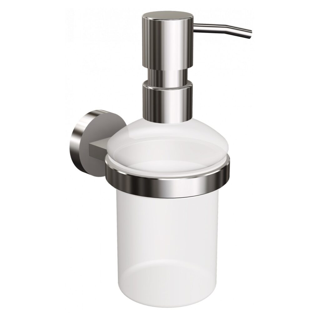 Mydelniczka na mydło w płynie ANDEX Norwegian 488SG stal nierdzewna polerowana