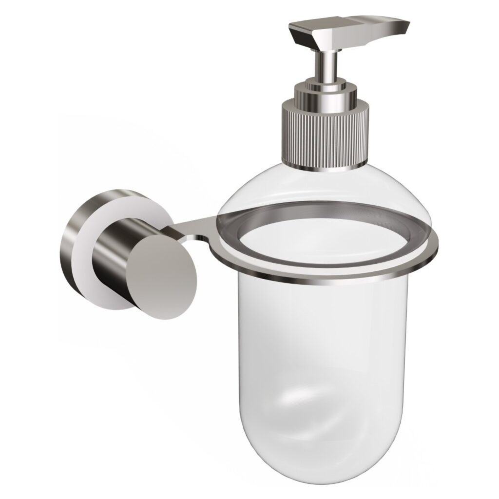 Mydelniczka na mydło w płynie ANDEX Novel 908SG stal nierdzewna polerowana