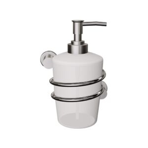 Mydelniczka na mydło w płynie ANDEX Sanibella 530CC chrom