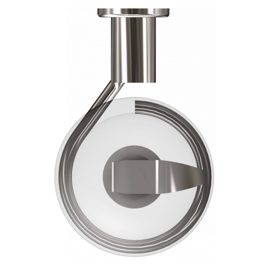 Mydelniczka na mydło w płynie ANDEX Sanibella 562CC chrom