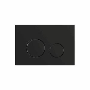 Nest przycisk spłukujący do stelaża podtynkowego WC Flaro Expert, czarny mat