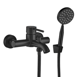 NOIA bateria wannowa ścienna z zestawem natryskowym