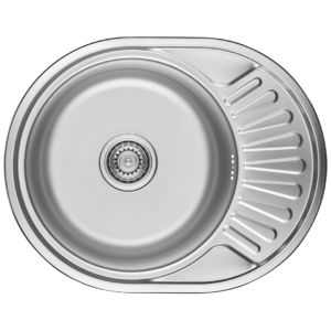 NORMAL zlewozmywak jednokomorowy z półociekaczem