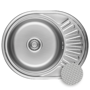 NORMAL zlewozmywak jednokomorowy z półociekaczem