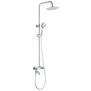 NORTES kolumna natryskowa z baterią z ruchomą wylewką