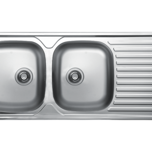 ORION zlewozmywak dwukomorowy z ociekaczem