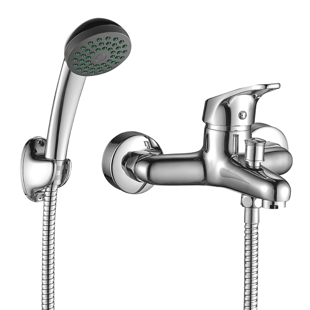 ORIS bateria wannowa ścienna z zestawem natryskowym