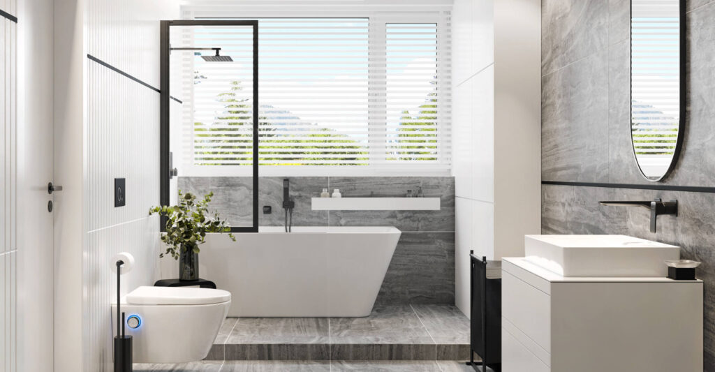 Fabrika parawan nawannowy 73×145 cm 1-częściowy lewy / prawy, czarny mat