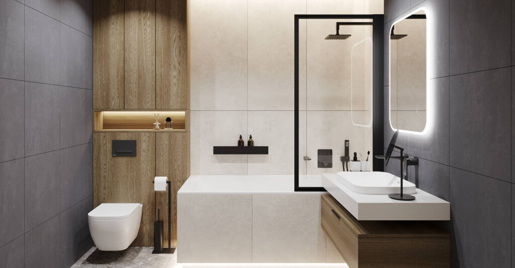 Fabrika parawan nawannowy 73×145 cm 1-częściowy lewy / prawy, czarny mat