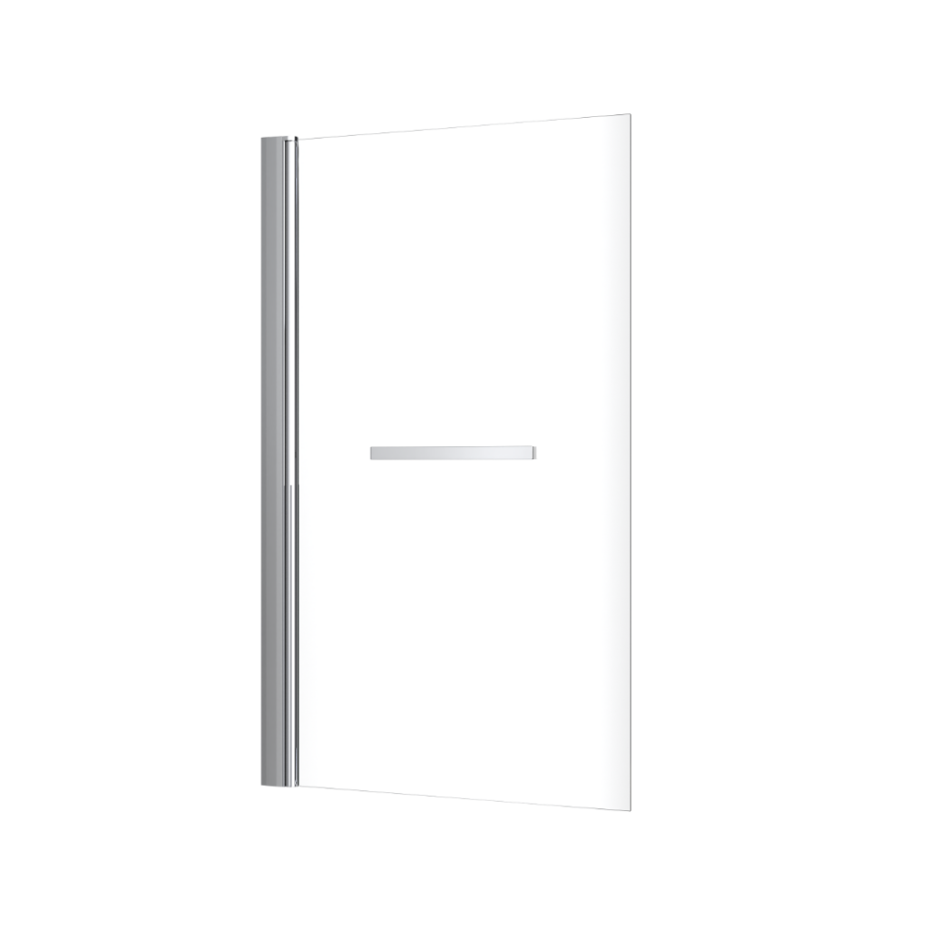 Seria 900 parawan nawannowy 75×145 cm 1-częściowy z uchwytem lewy / prawy, chrom