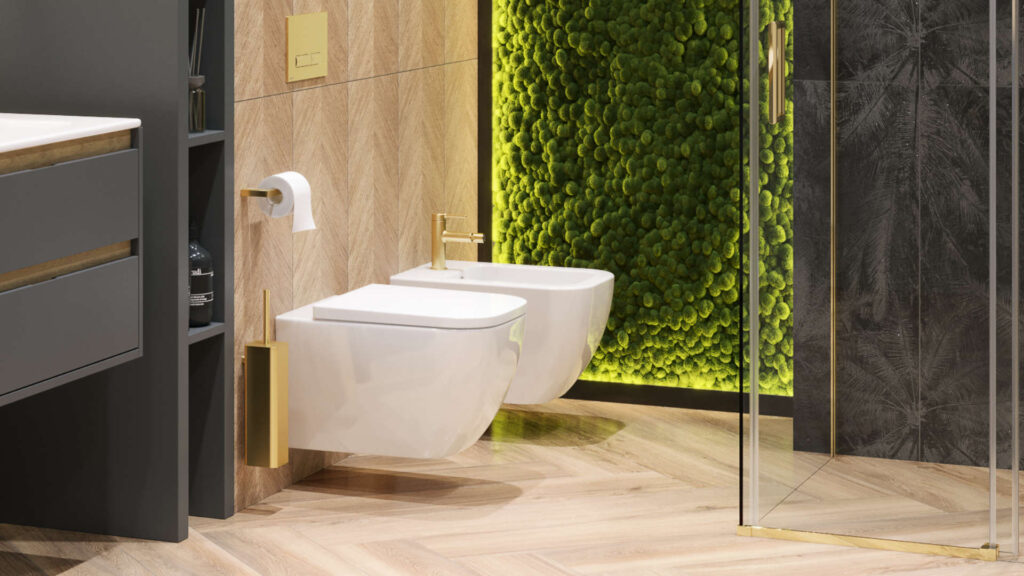 Riko uchwyt na papier, złoty połysk