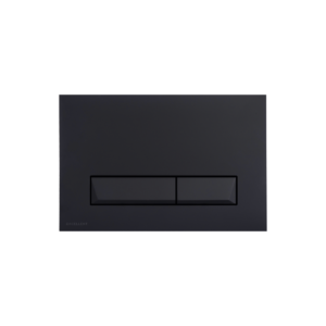 Platto przycisk spłukujący do stelaża podtynkowego WC Shiro 2.0, czarny soft