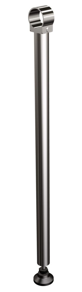 Podpora (noga) do uchwytu stałego  Ø32 ANDEX Bez Barier 841CC stal nierdzewna polerowana