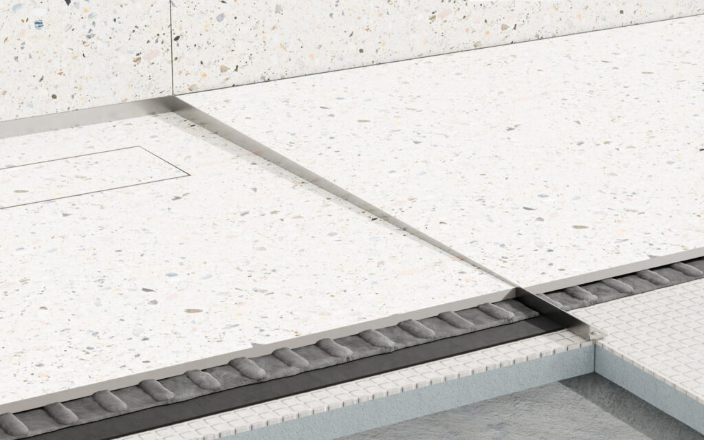 Profil brodzikowy 120cm, spadkowy prawy, stal nierdzewna, polerowany