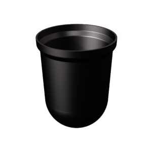 Pojemnik plastikowy na szczotkę ANDEX 203NG czarny