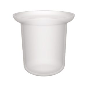 Pojemnik szklany na szczotkę ANDEX 203SD matowy