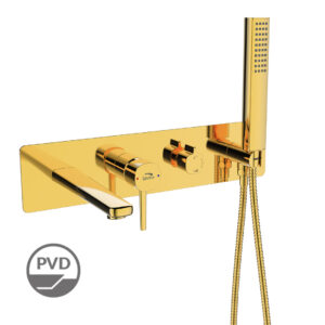 Pola – bateria wannowa podtynkowa z zestawem natryskowym