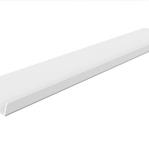 Półka 50 cm ANDEX Technic 344B stal nierdzewna biała