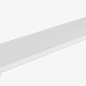 Półka łazienkowa szklana 50 cm ANDEX Classic 001/50B biała