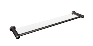 Półka łazienkowa szklana 70 cm ANDEX Classic 001/70NG czarna