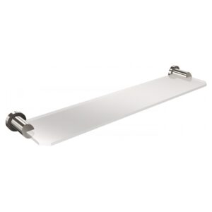 Półka łazienkowa szklana długość 50 cm ANDEX Novel 900SG stal nierdzewna polerowana