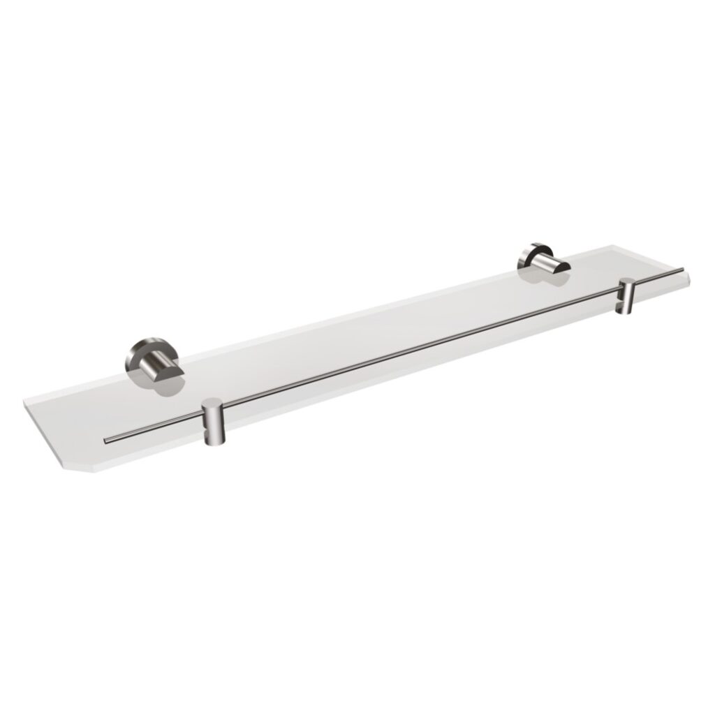 Półka łazienkowa z ramką 60 cm ANDEX Norwegian 485SG stal nierdzewna polerowana