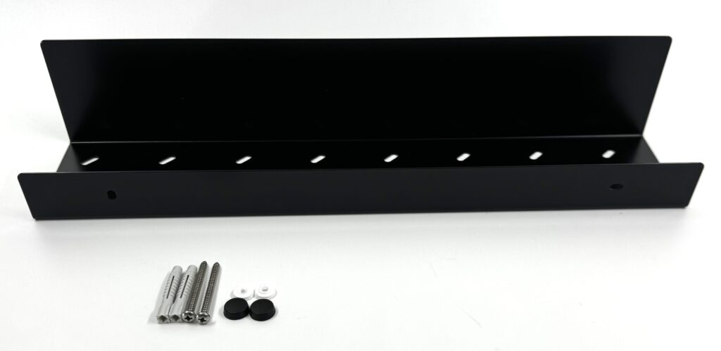 Półka pod prysznic 40 cm ANDEX Technic 345/40NG stal nierdzewna czarna