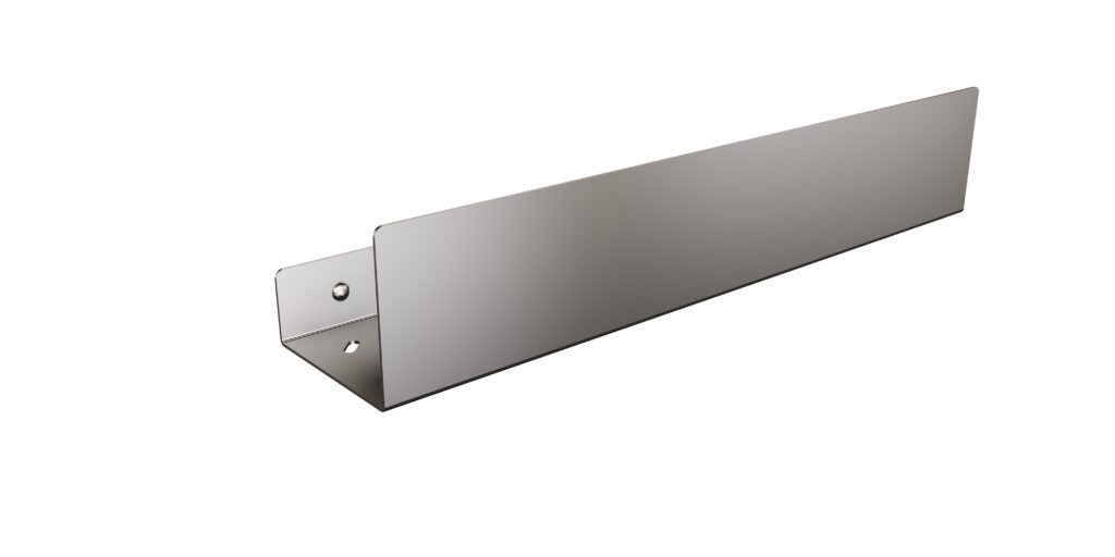 Półka pod prysznic 40 cm ANDEX Technic 345/40SG stal nierdzewna polerowana