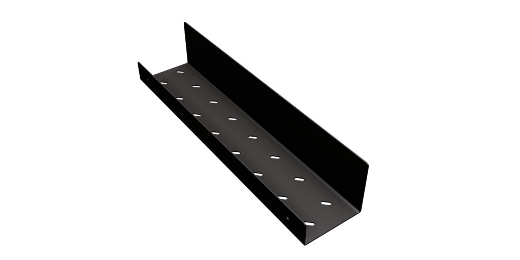 Półka pod prysznic 50cm ANDEX Technic 345/50NG stal nierdzewna czarna